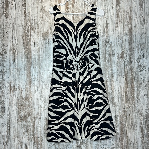 KATE SPADE NEW YORK Animal Print Mini Dress Size: 8 - Picture 3 of 9